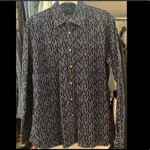 Prada men’s button down corduroy shirt 42/16.5